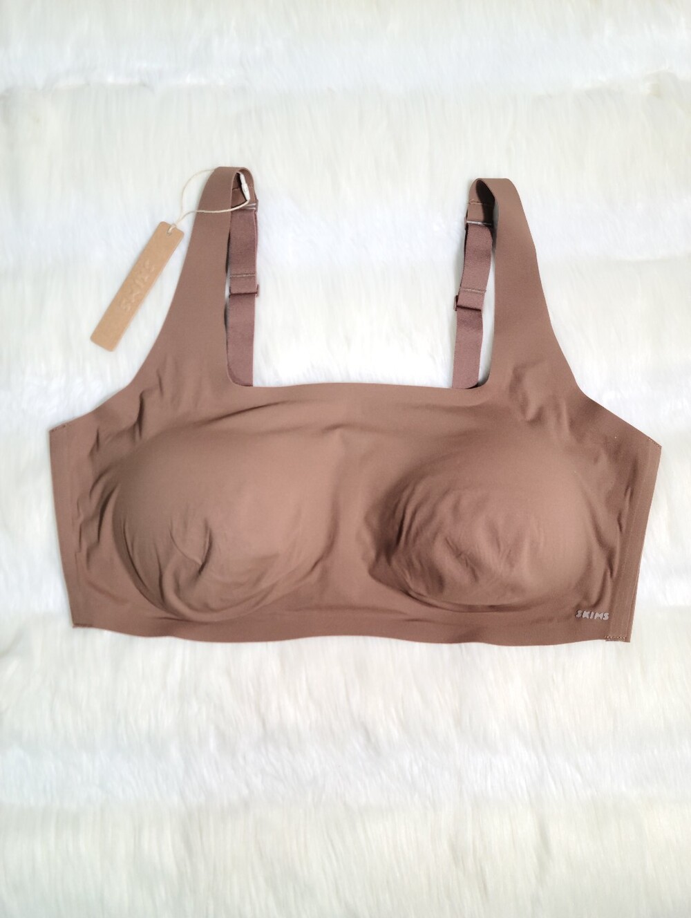SKIMS Naked Scoop Bra Jasper Women 3X NEW